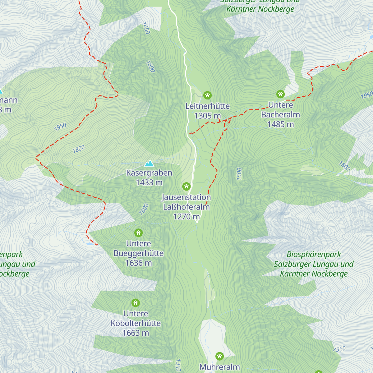 Jausenstation Laßhoferalm map