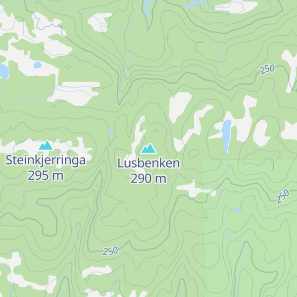 Map of Lusbenken