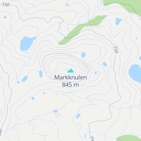 Map of Markknulen