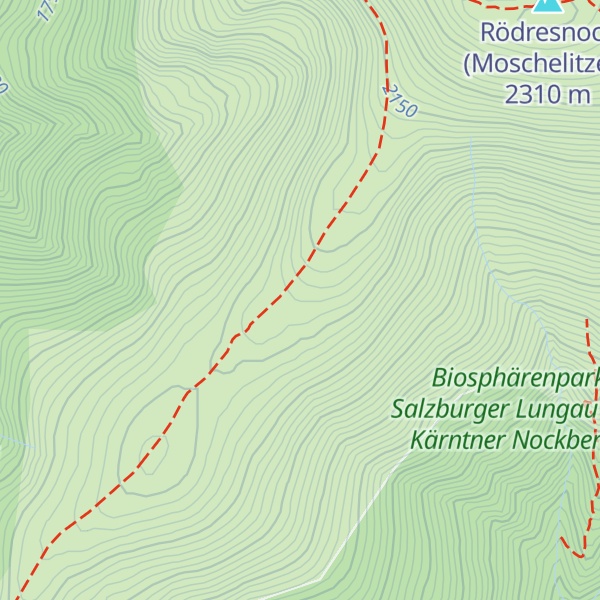 Map of Totelitzen Unterstandhütte
