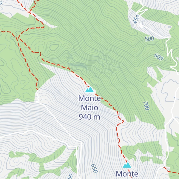 Map of Monte Maio