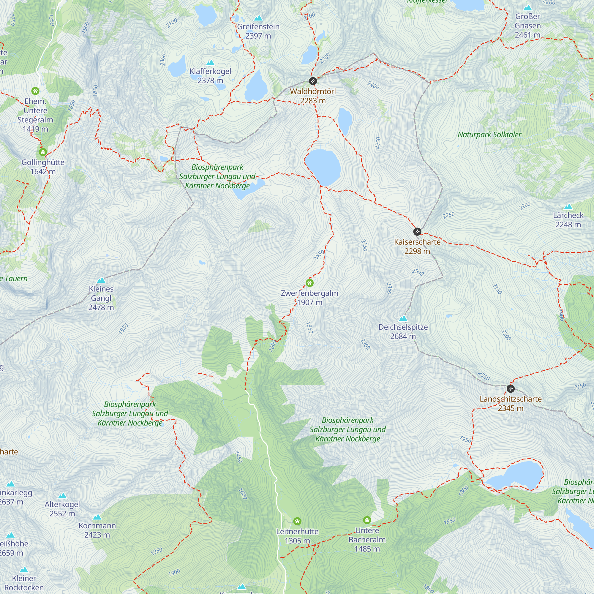 Göralhütte map
