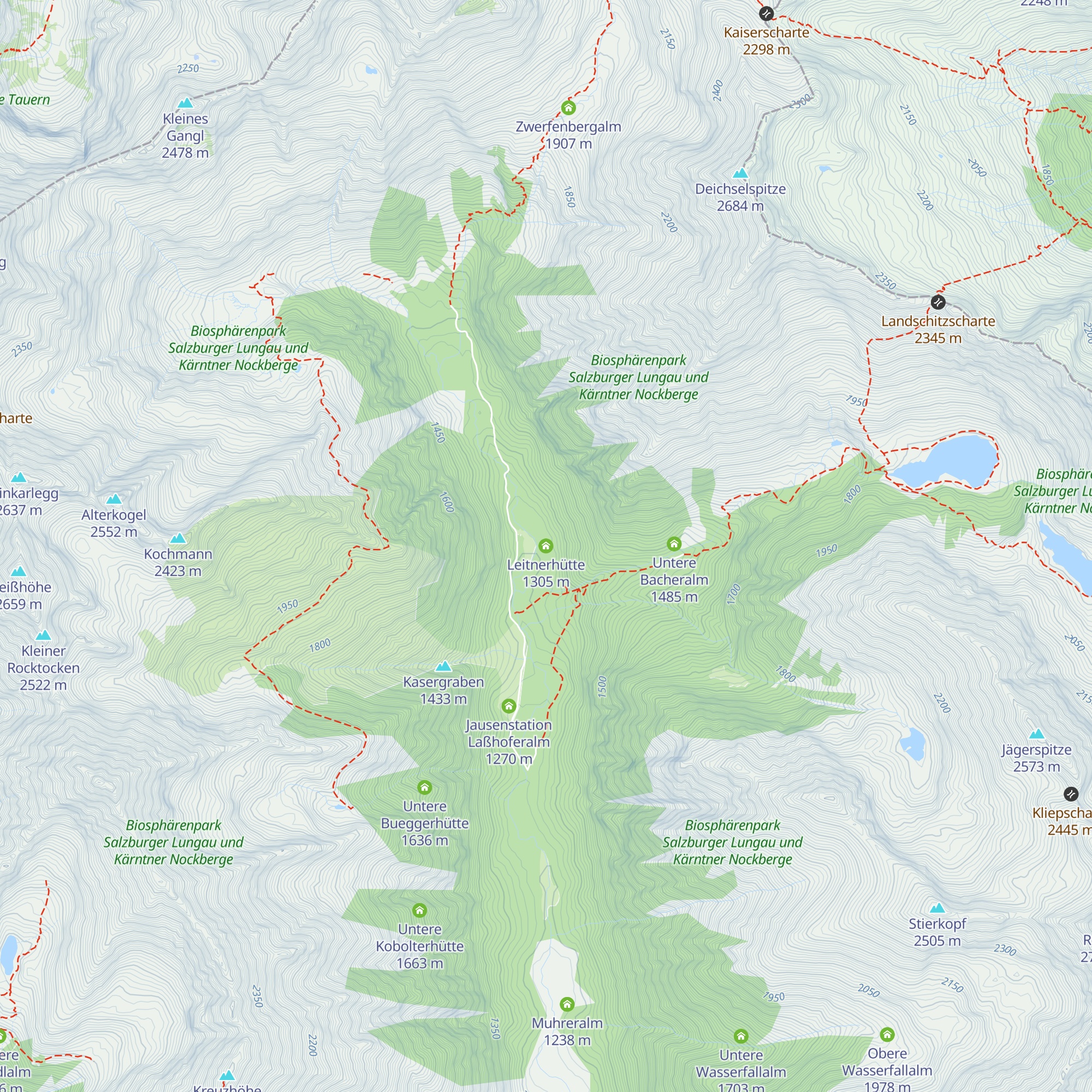 Leitnerhütte map