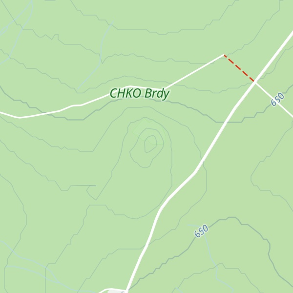 Map of Třemešný vrch
