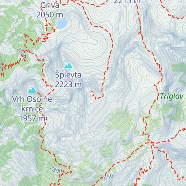 Map of Pihavec