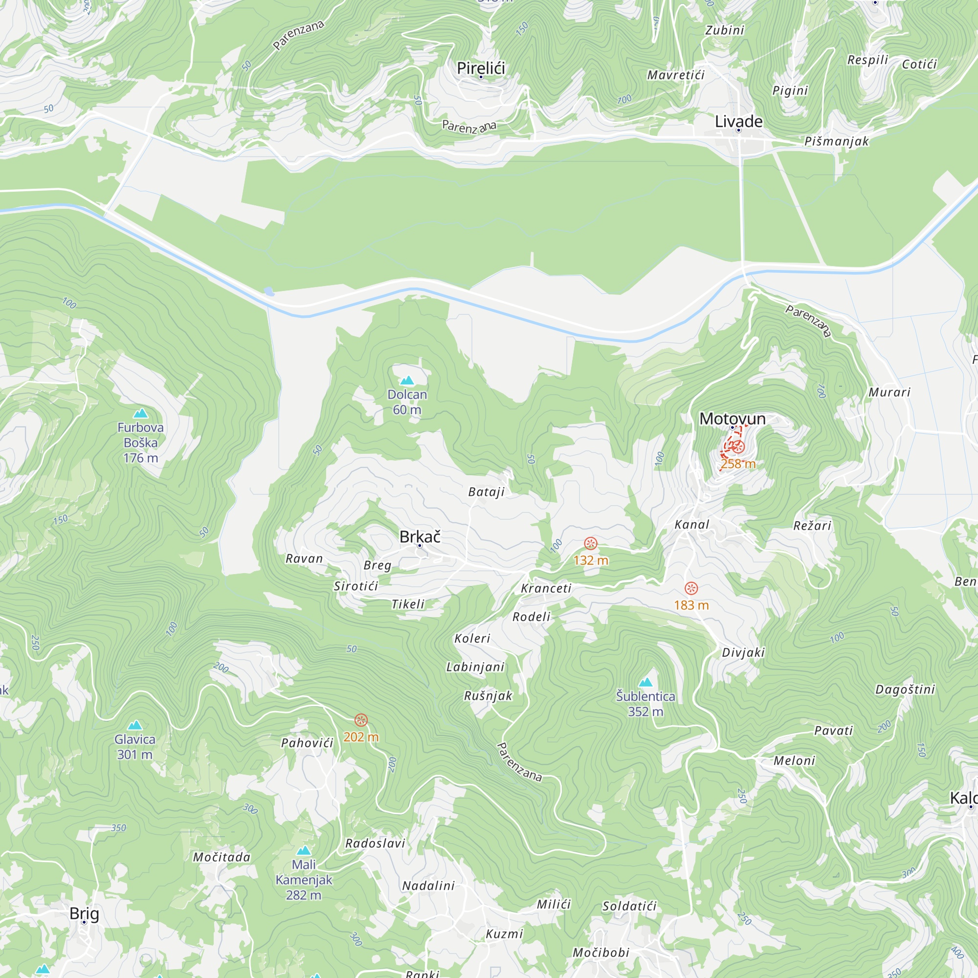 Valentino map