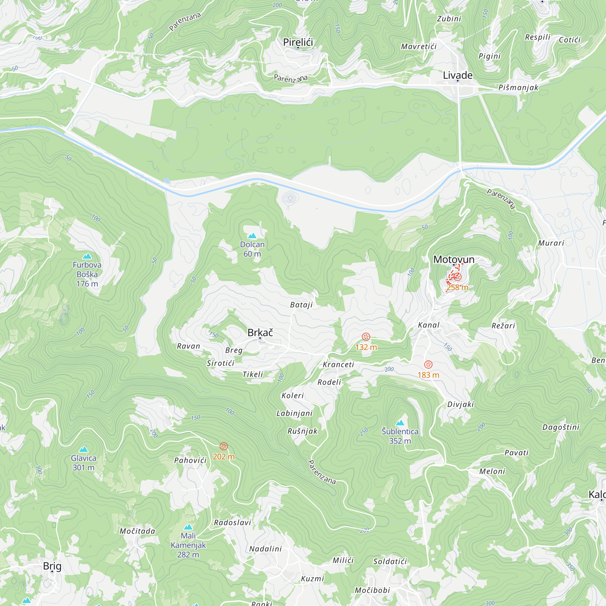 Valentino map