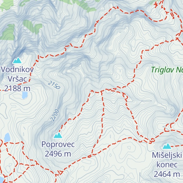 Map of Kanjavec