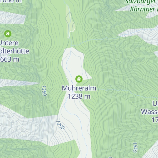 Map of Muhreralm