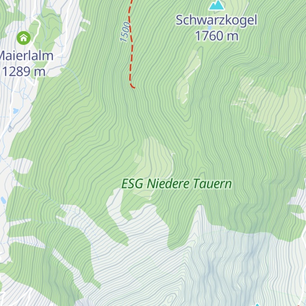 Map of Labeckalm