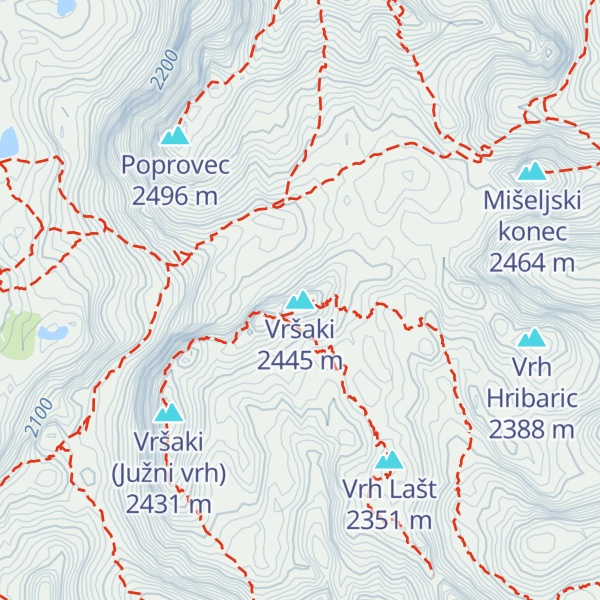 Map of Vršaki