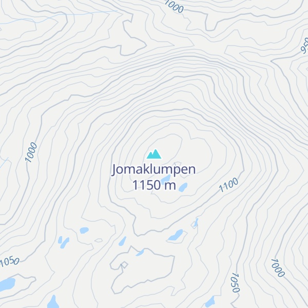 Map of Jomaklumpen