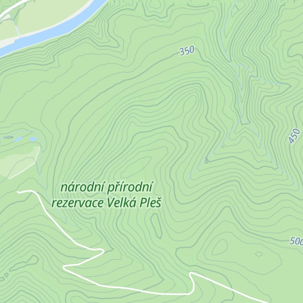 Map of Malá Pleš