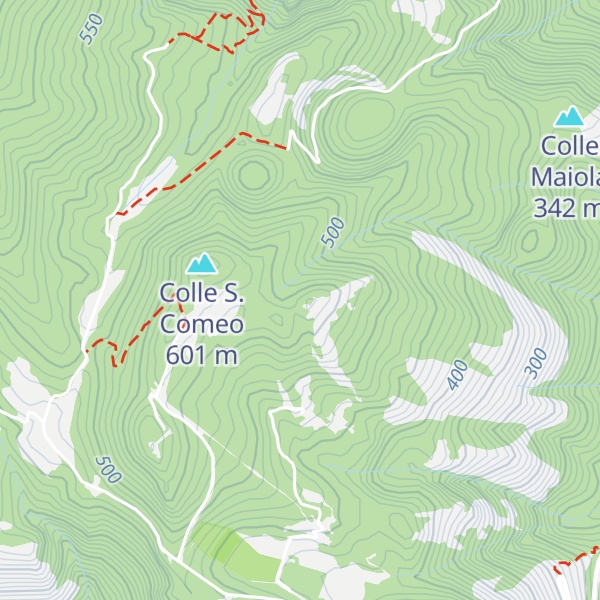 Map of M. Maggio
