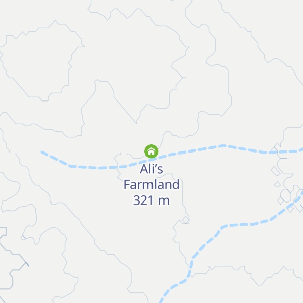 Map of Ali’s Farmland