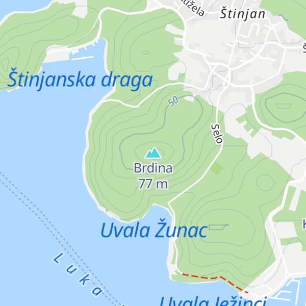 Map of Brdina