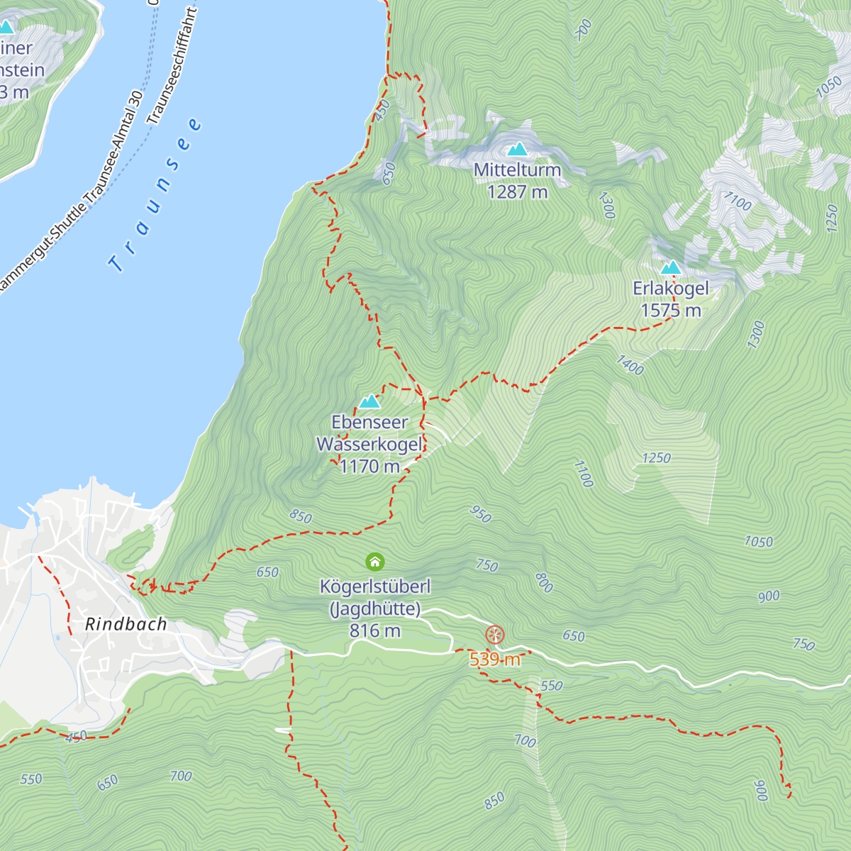 Spitzlsteinalm map