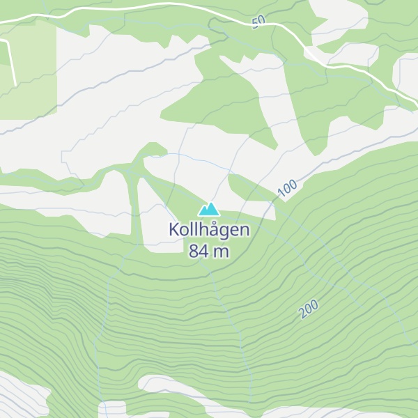 Map of Kollhågen