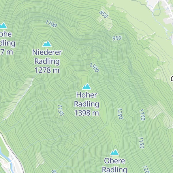Map of Hoher Radling