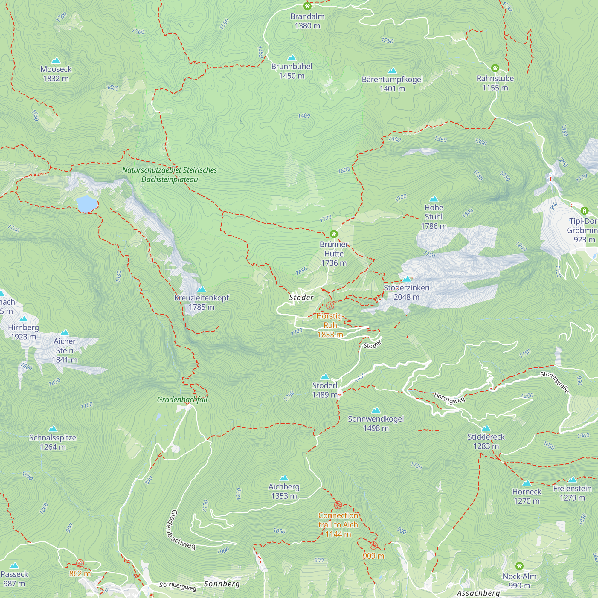 Zieslhütte map