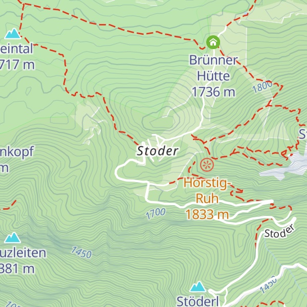 Map of Zieslhütte