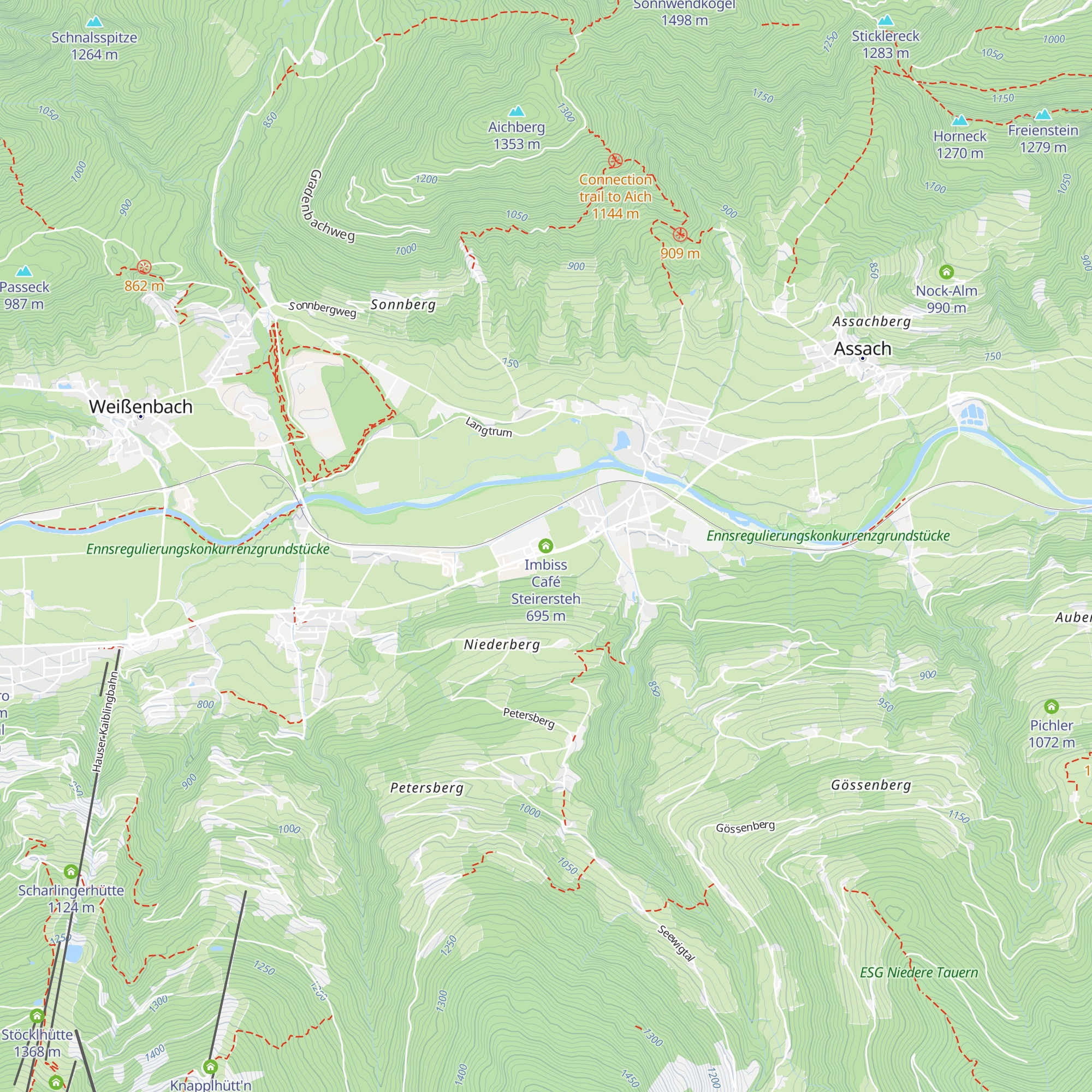 Imbiss Café Steirersteh map