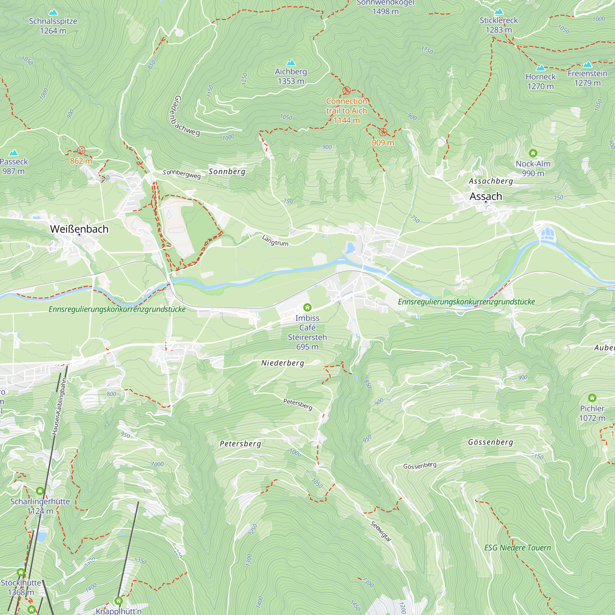 Imbiss Café Steirersteh map