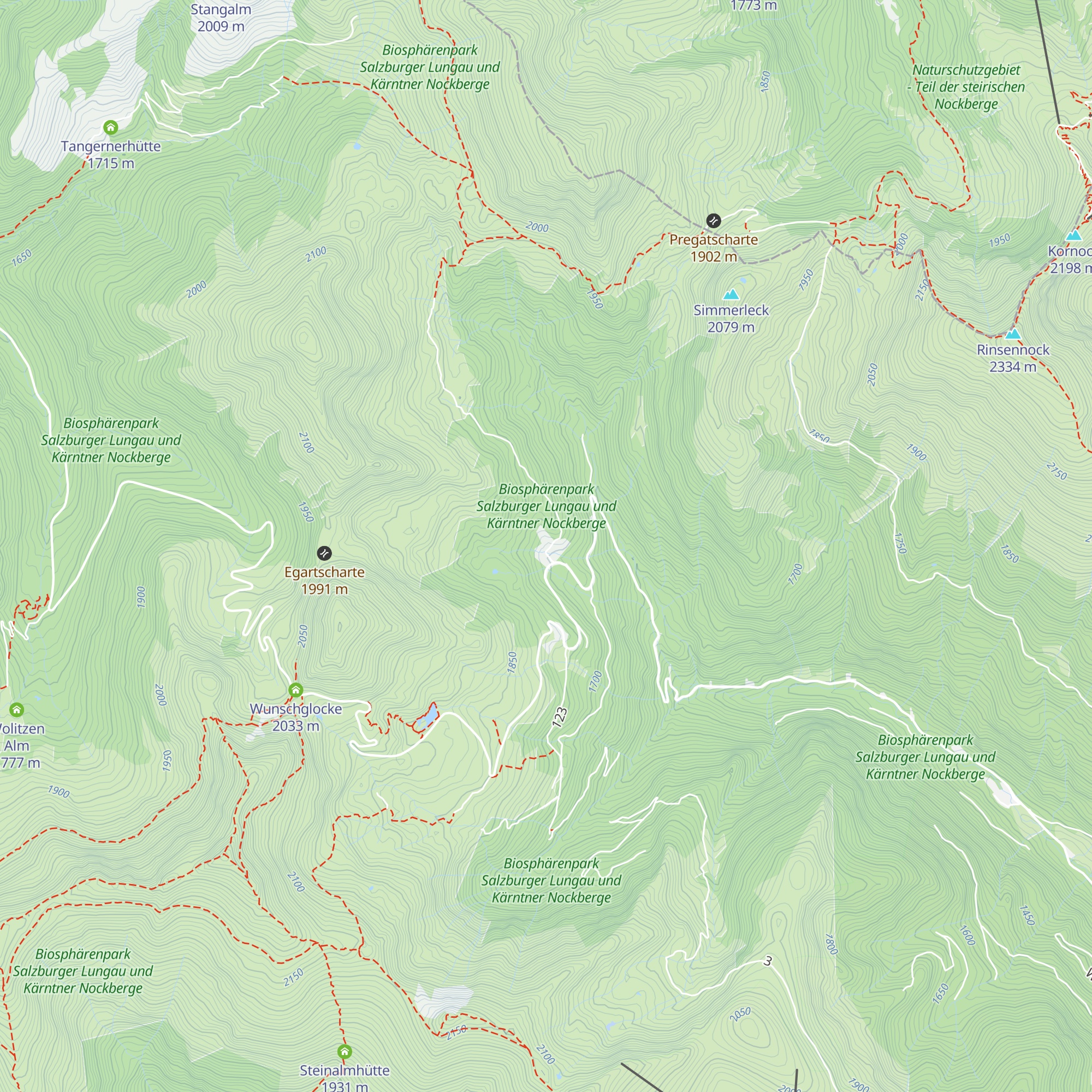 Priesshütte map
