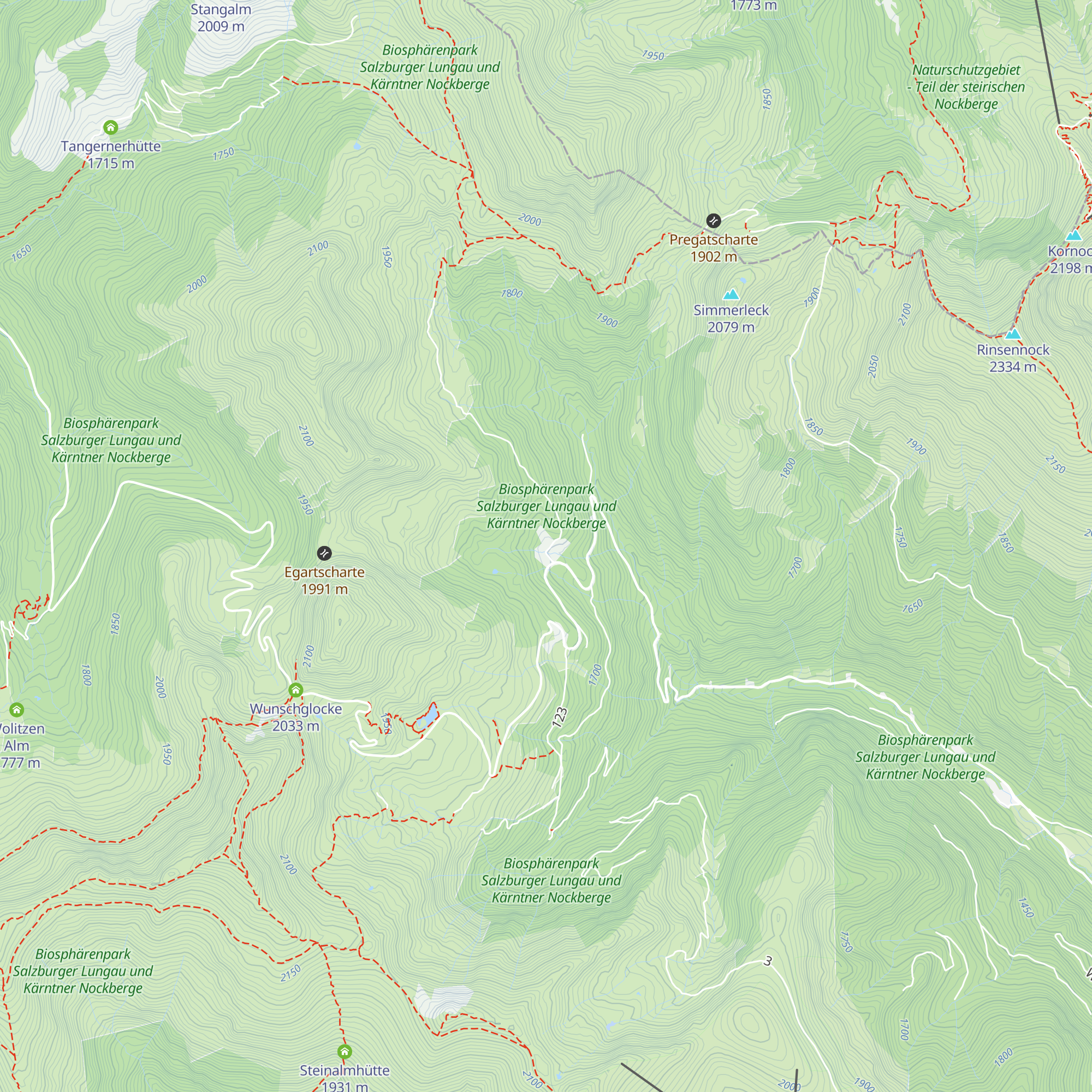 Priesshütte map