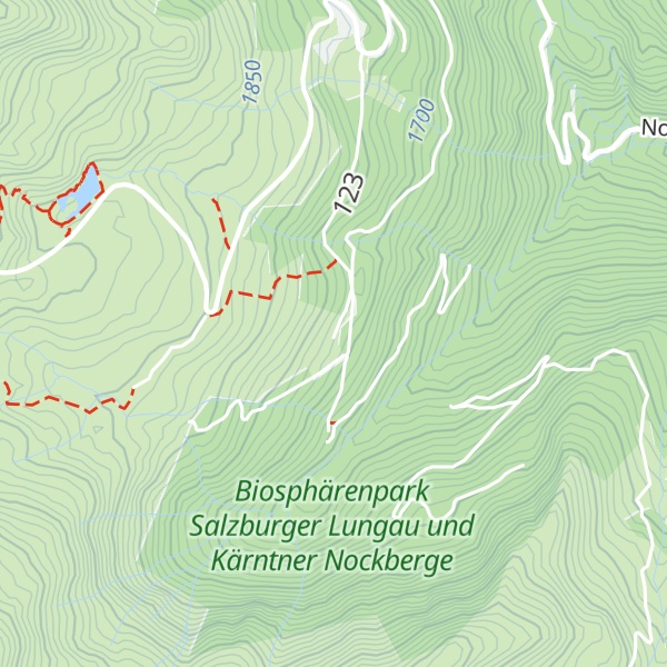 Map of Grafschafteralm