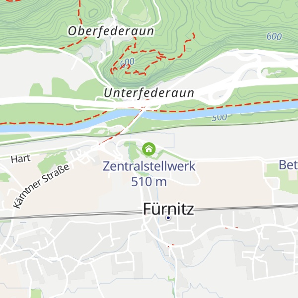 Map of Zentralstellwerk