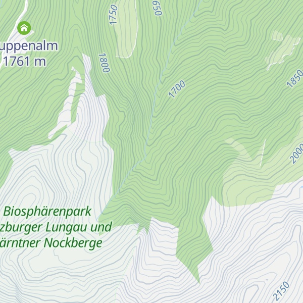 Map of Ruppen im Wald-Alm