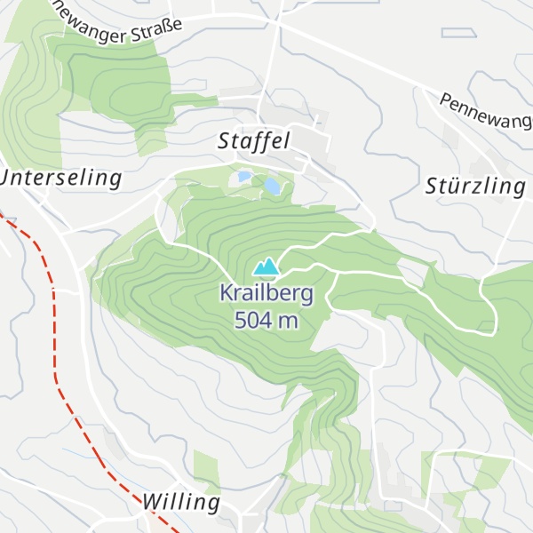 Map of Krailberg