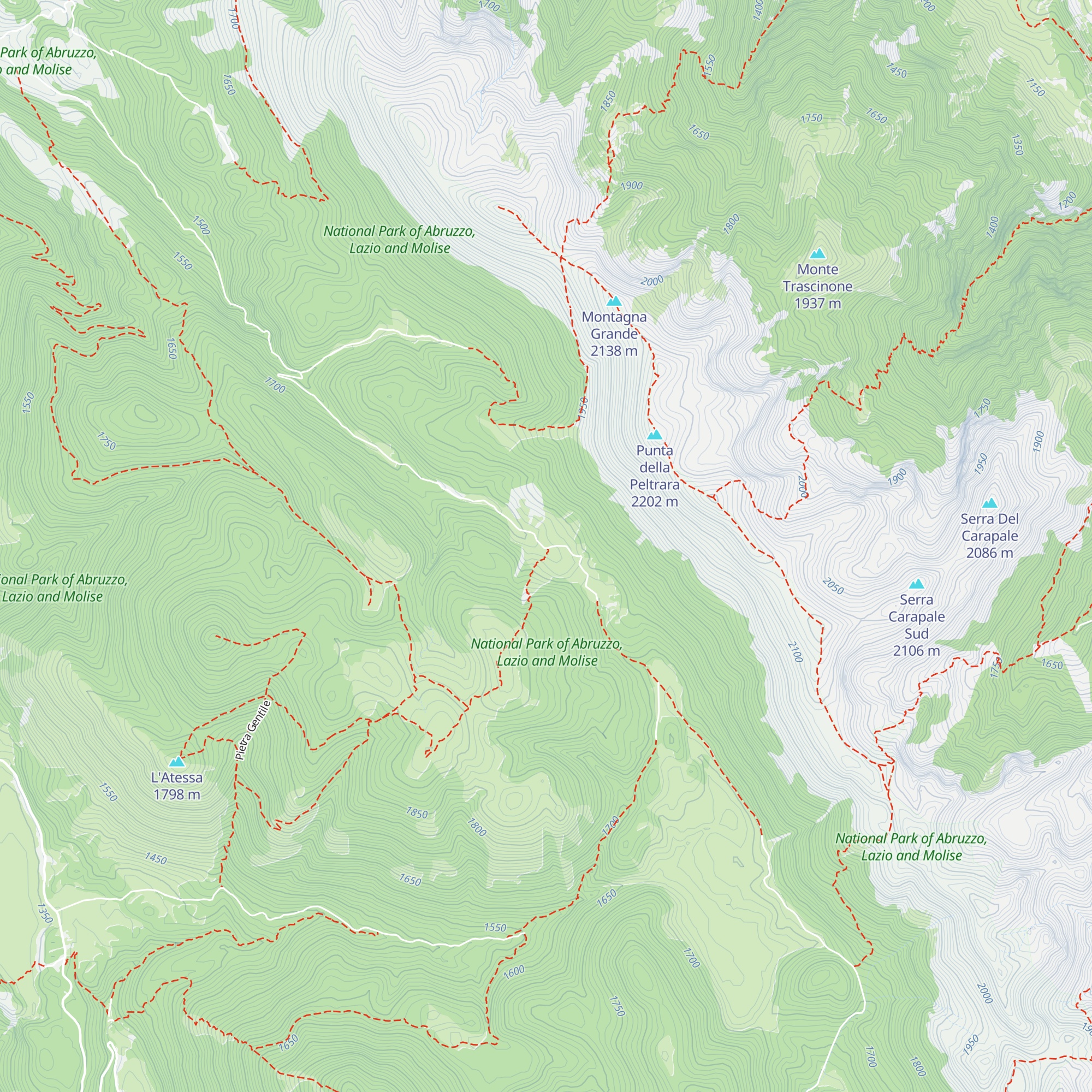 Rifugio Terraegna map