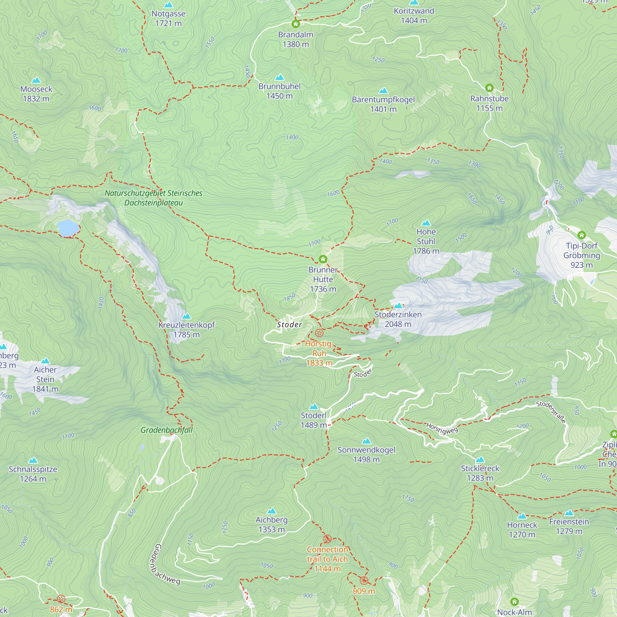 Bergrettungshütte map