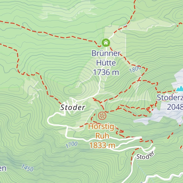 Map of Bergrettungshütte