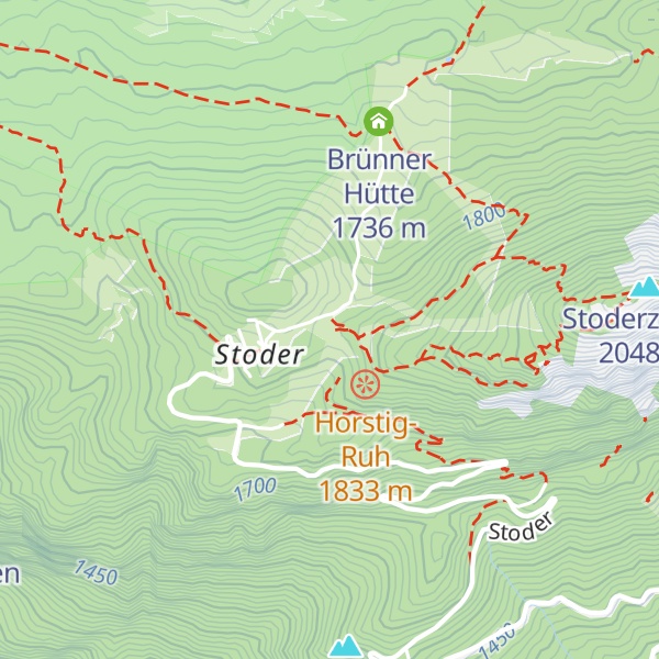 Map of Gottfriedenhütte