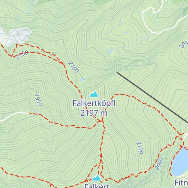 Map of Falkertköpfl