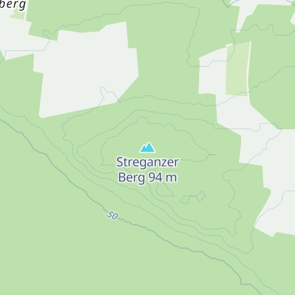 Map of Streganzer Berg