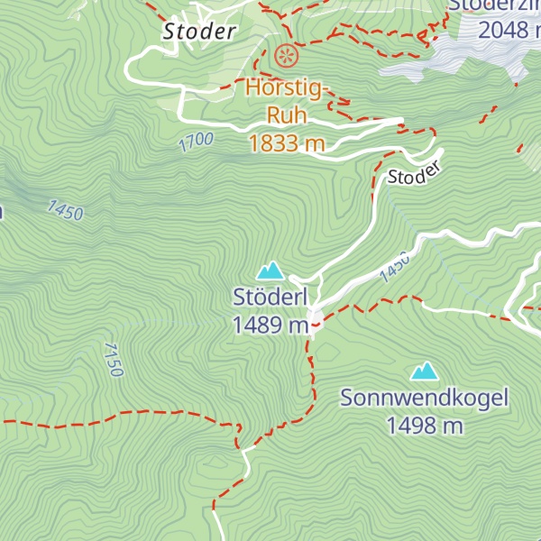 Map of Stöderl
