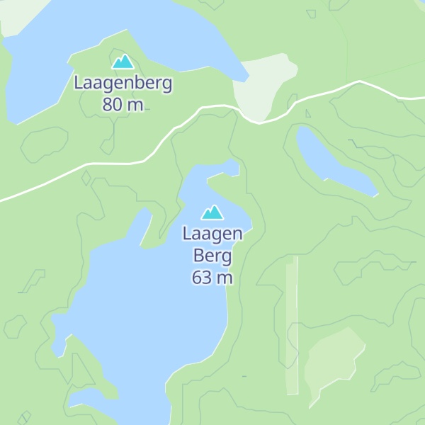 Map of Laagen Berg