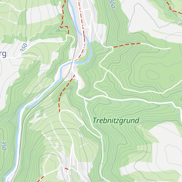 Map of Trebnitzgrundwand