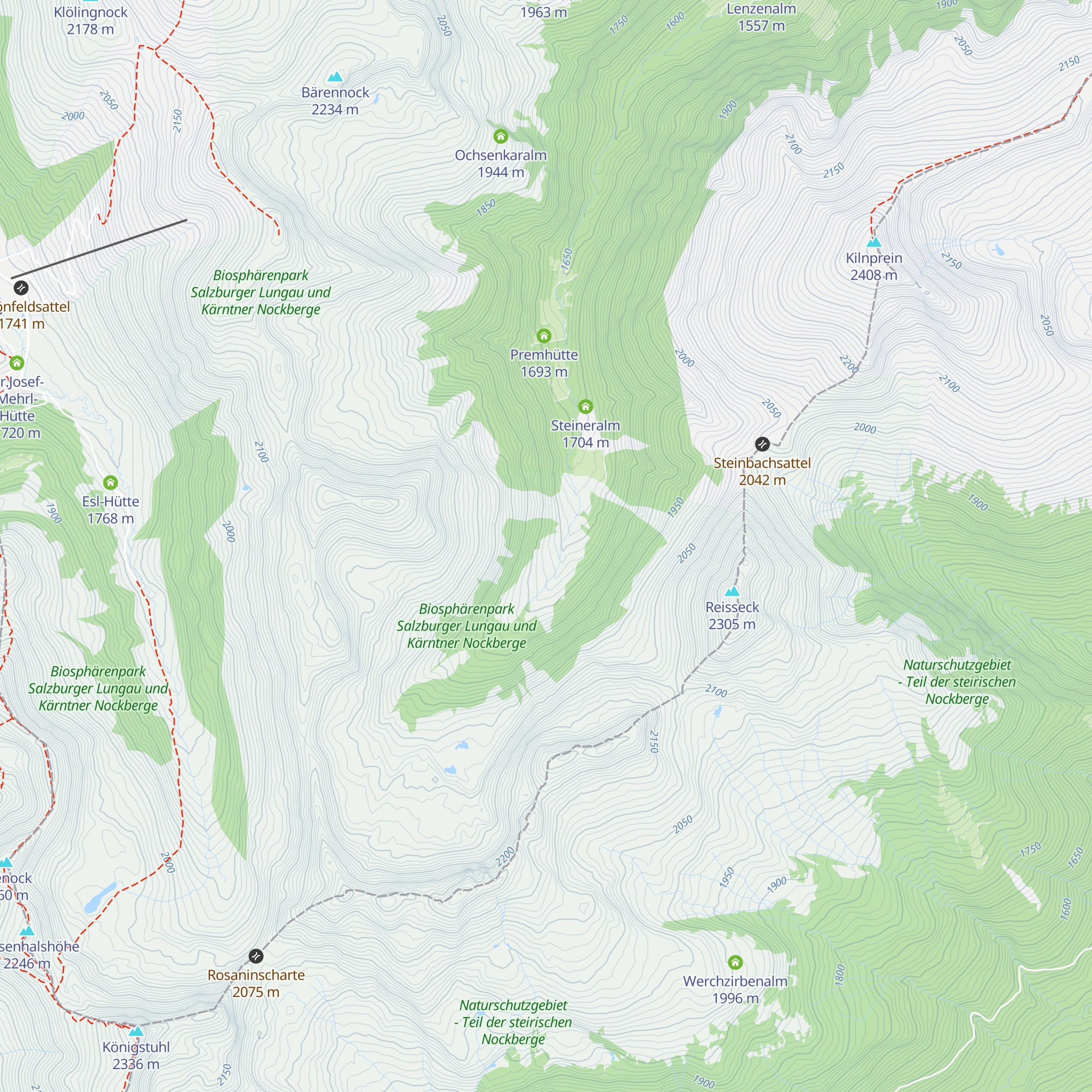 Trattneralm map