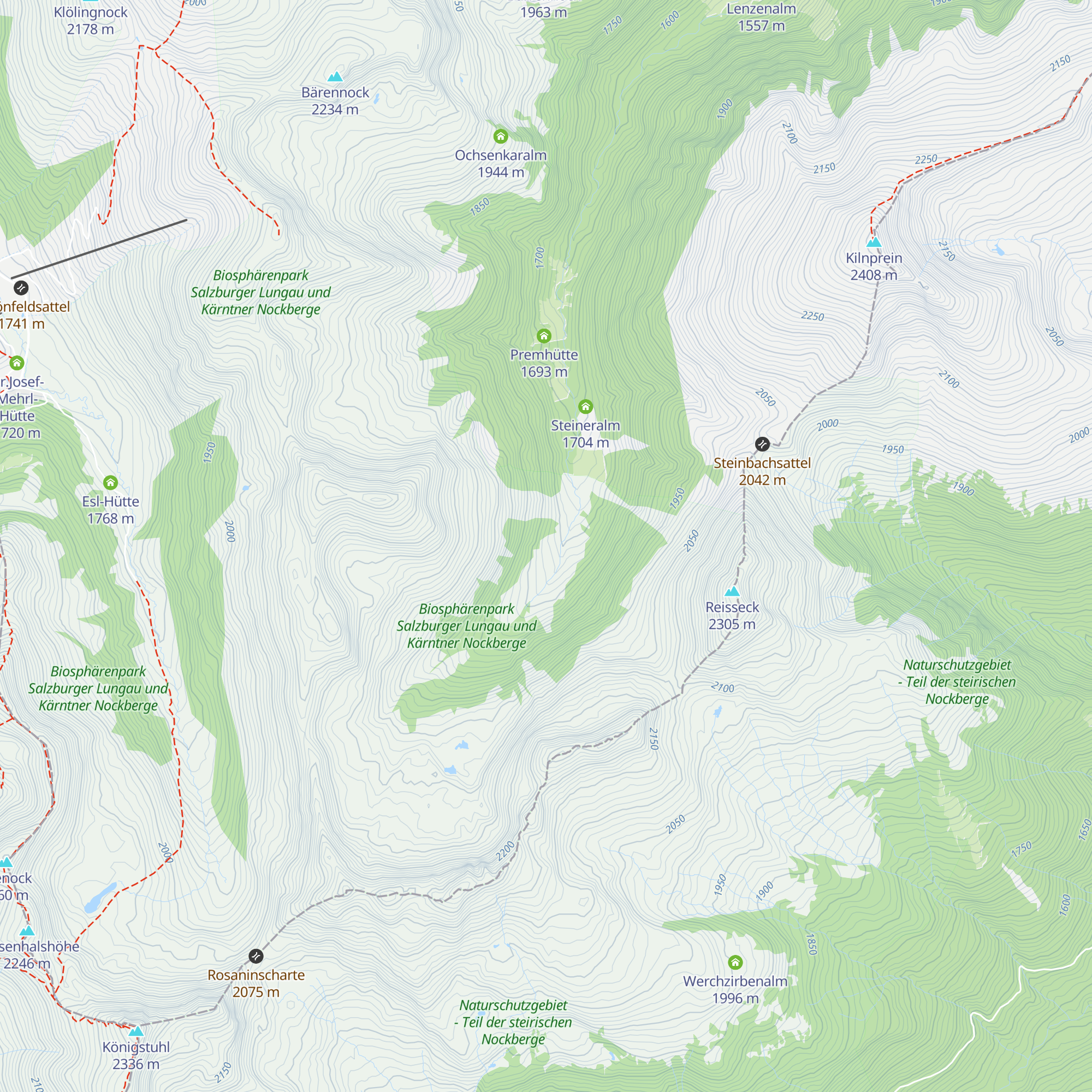 Trattneralm map