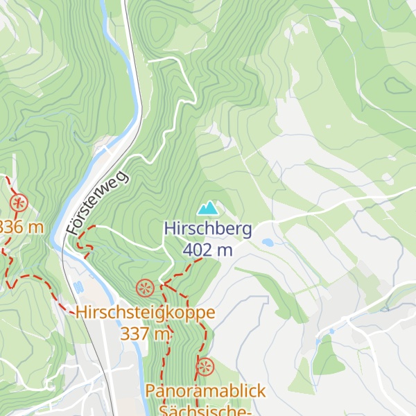 Map of Hirschberg