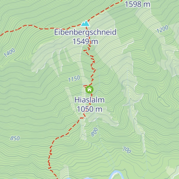 Map of Hiaslalm