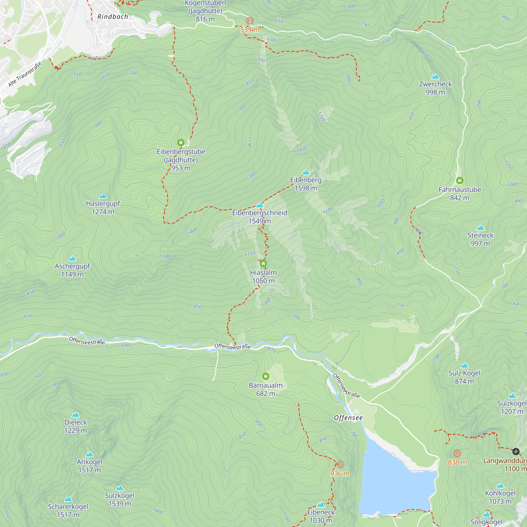 Hiaslalm map