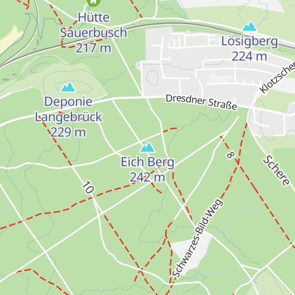 Map of Eich Berg