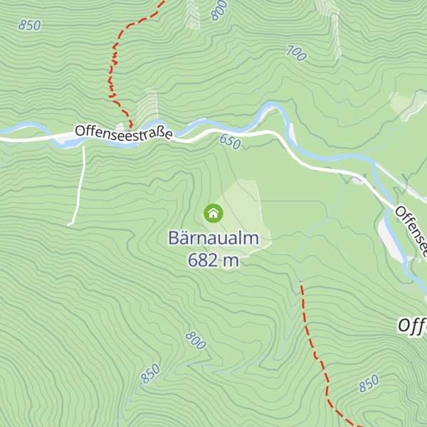 Map of Bärnaualm