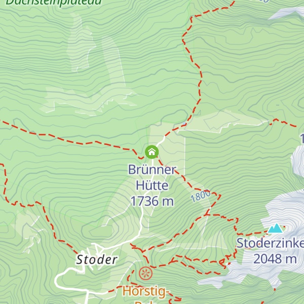 Map of Brünner Hütte